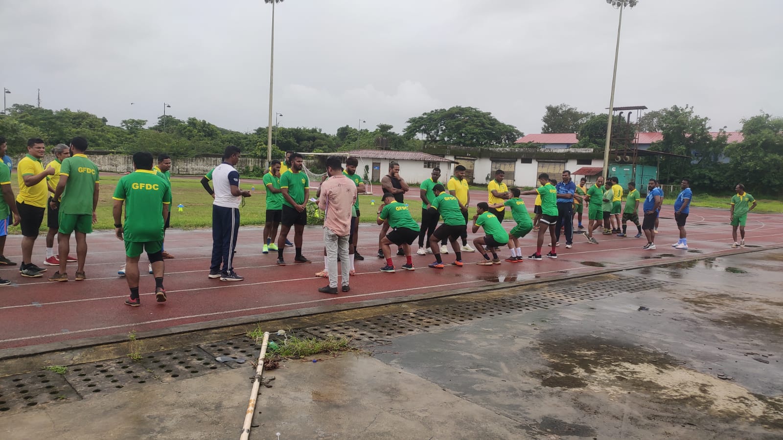 GFDC Coaches Undergo Fitness Assessment — photo 2 of 7