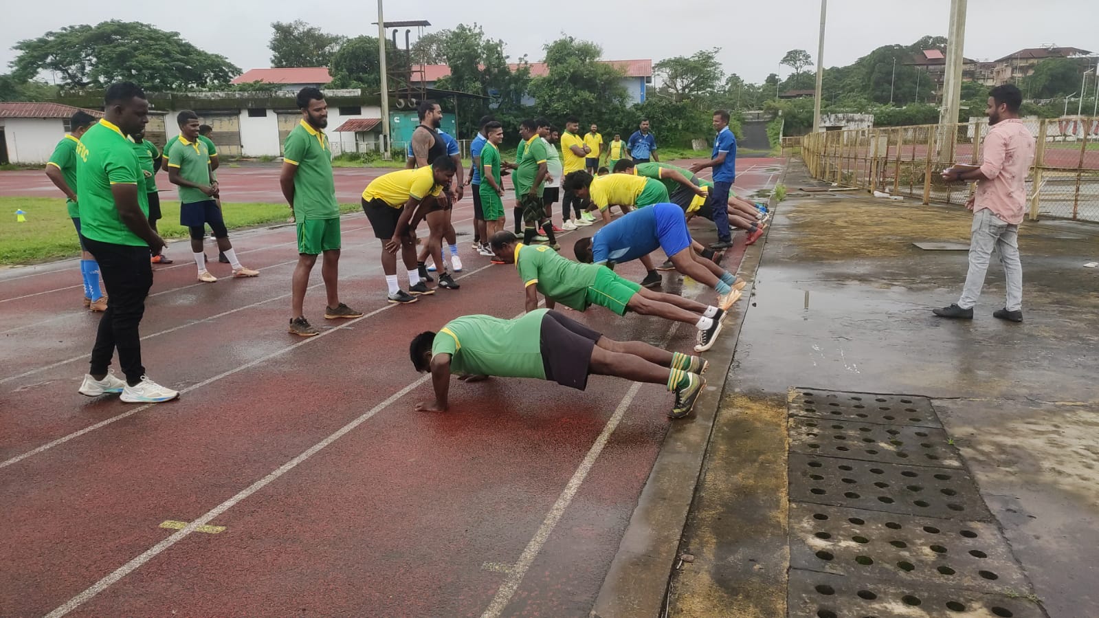 GFDC Coaches Undergo Fitness Assessment — photo 3 of 7