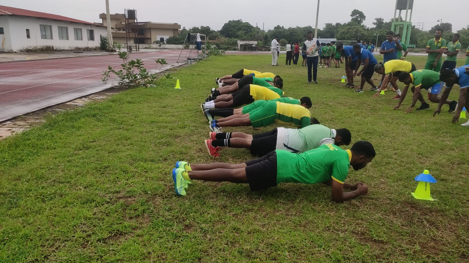GFDC Coaches Undergo Fitness Assessment — photo 5 of 7