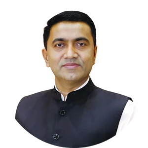 Portrait of Dr Pramod Sawant, Hon'ble Chief Minister of Goa